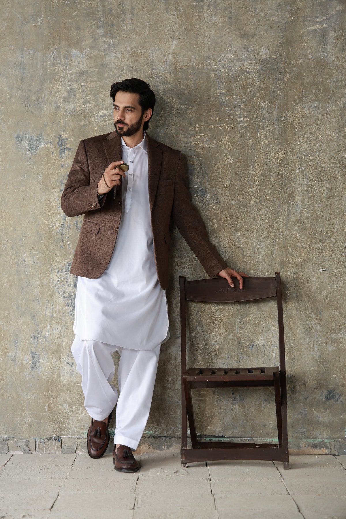 WHITE 100% COTTON FABRIC SHALWAR QAMEEZ