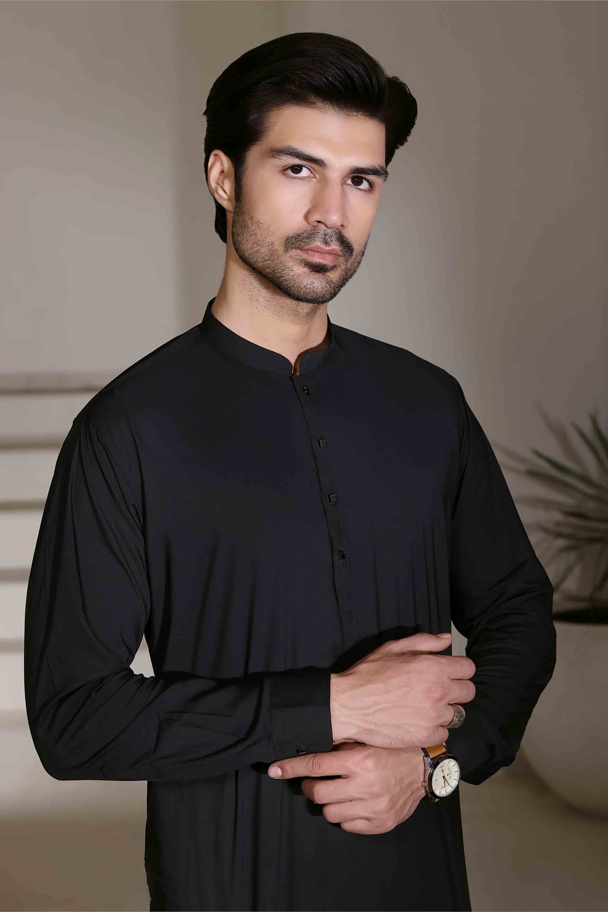 Loco Soft Premium Kurta Shalwar BLACK 25027