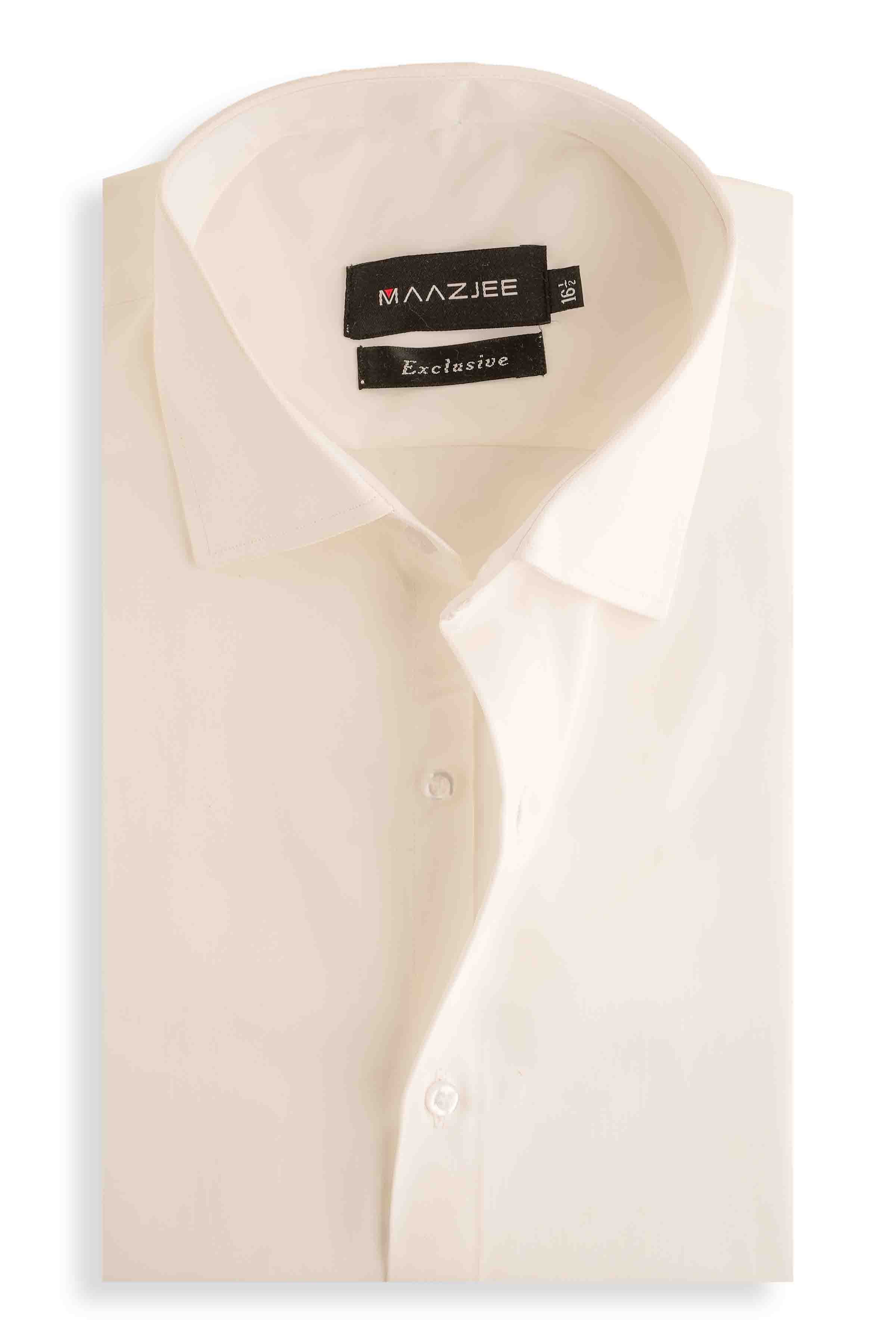 PLAIN SHIRT MSTF25-8 CREAM