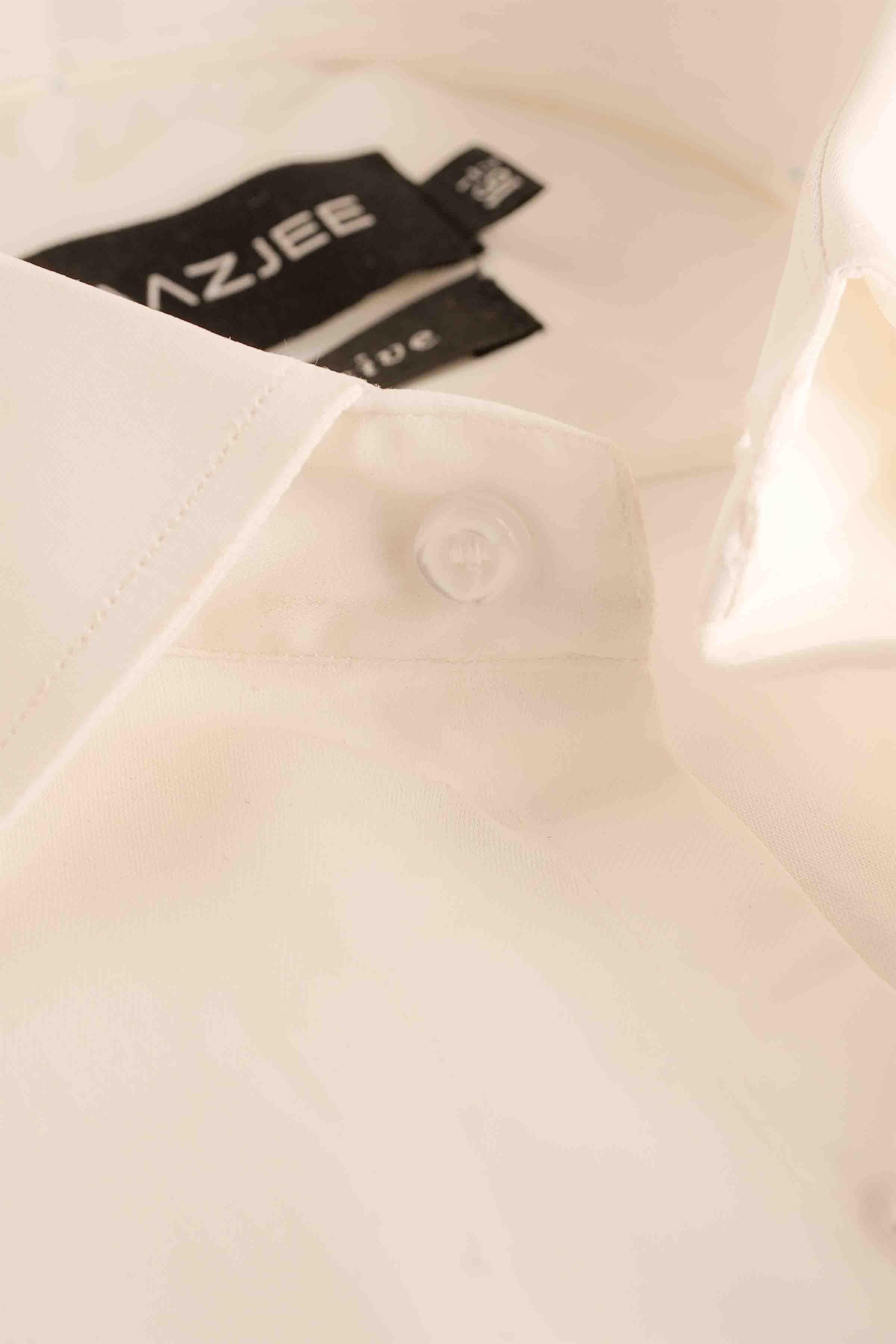 PLAIN SHIRT MSTF25-8 CREAM
