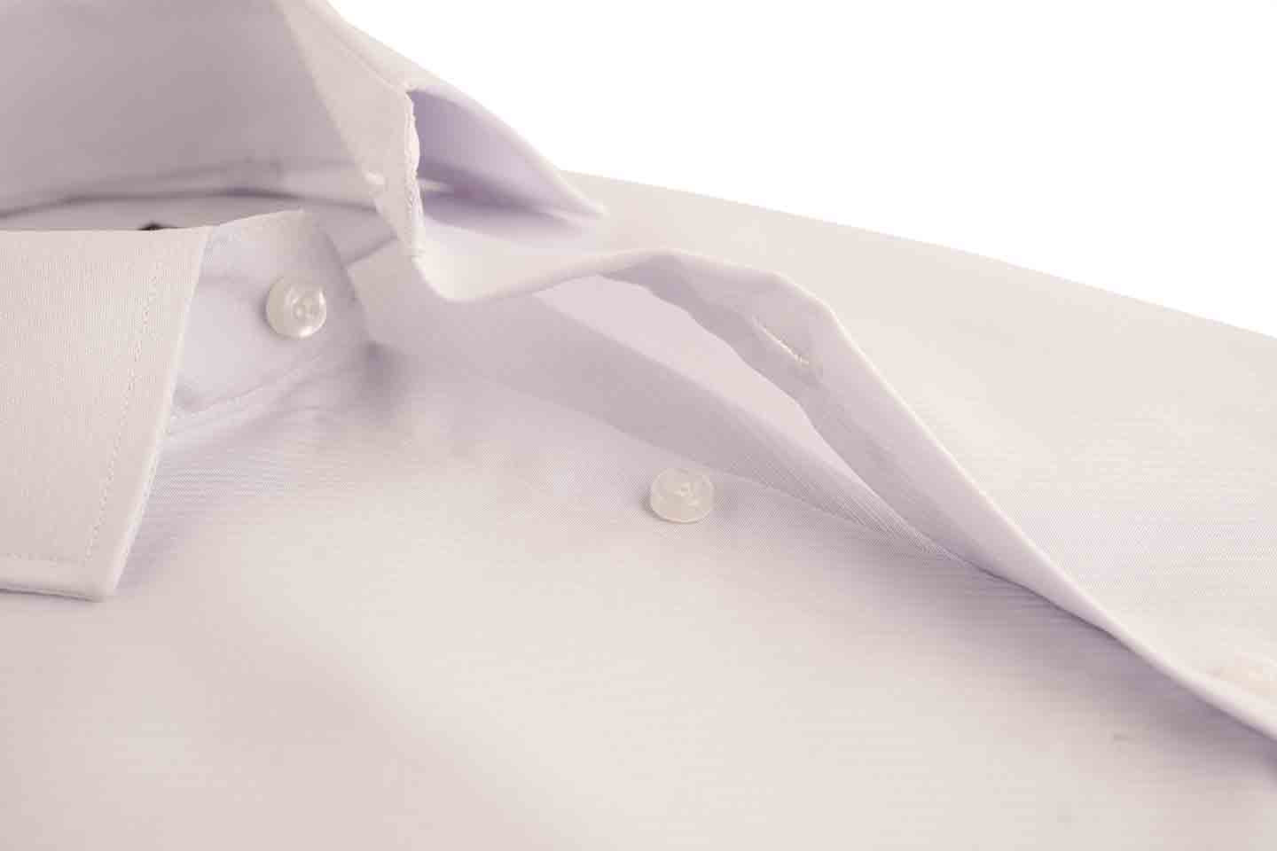 SELF STRIPE SHIRT MSTF25-8 WHT LNG