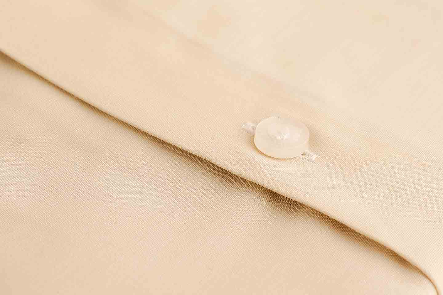 PLAIN SHIRT WITH FLORAL CONTRAST MSTF25-9 FAWN