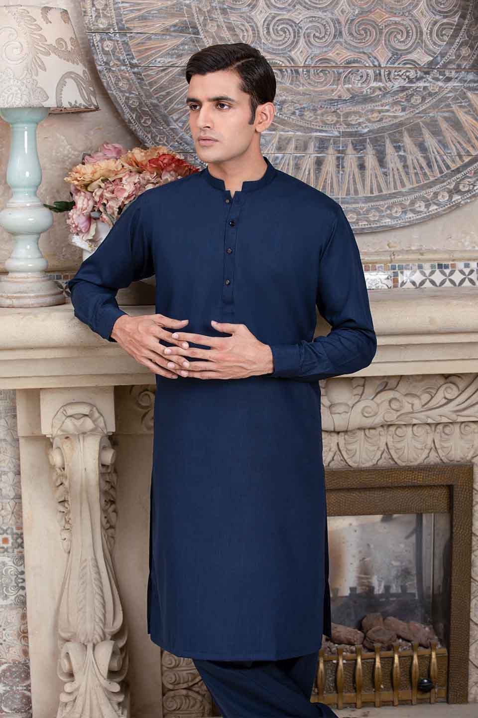 FANCY KURTA SHALWAR BLUE 23836