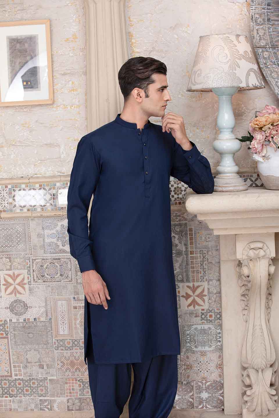 FANCY KURTA SHALWAR BLUE 23836