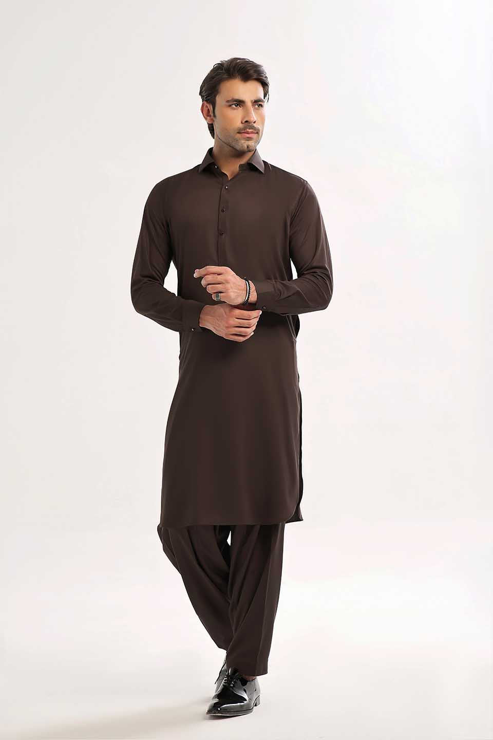 Shalwar Kameez 24822 BROWN