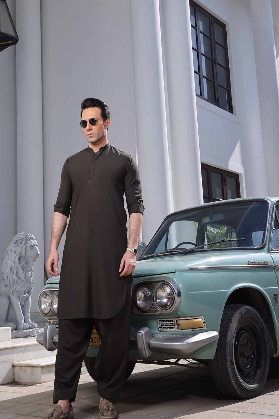 KURTA SHALWAR 23862 GREEN