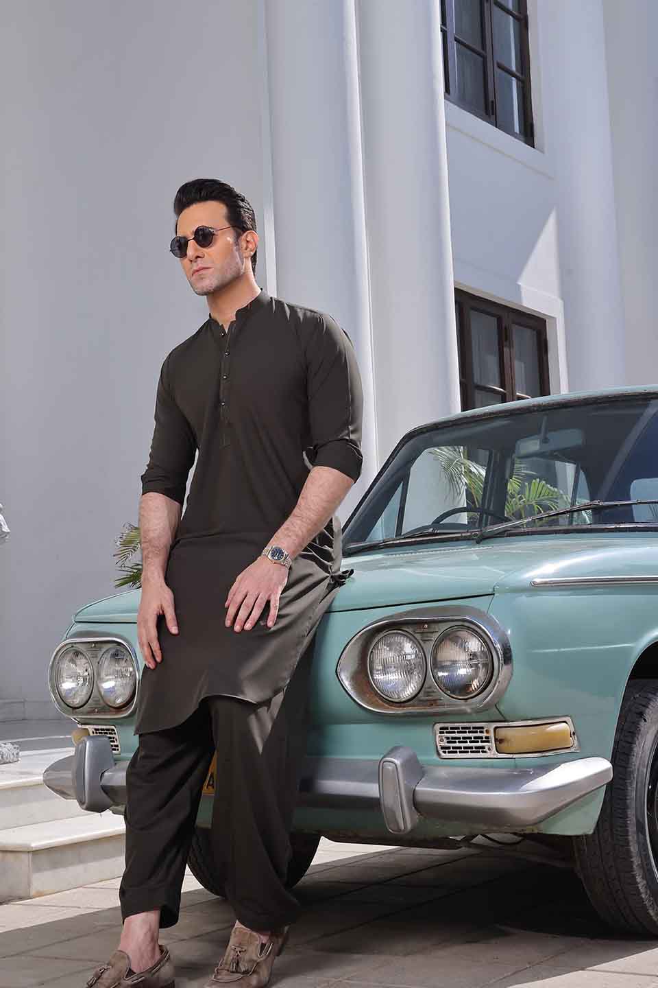 KURTA SHALWAR 23862 GREEN