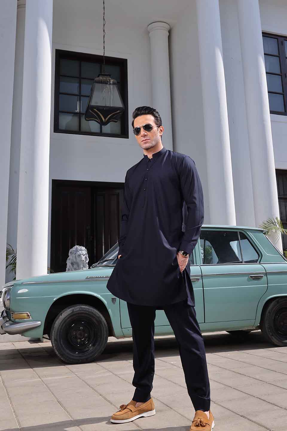 KURTA PAJAMA 24802 N.BLUE