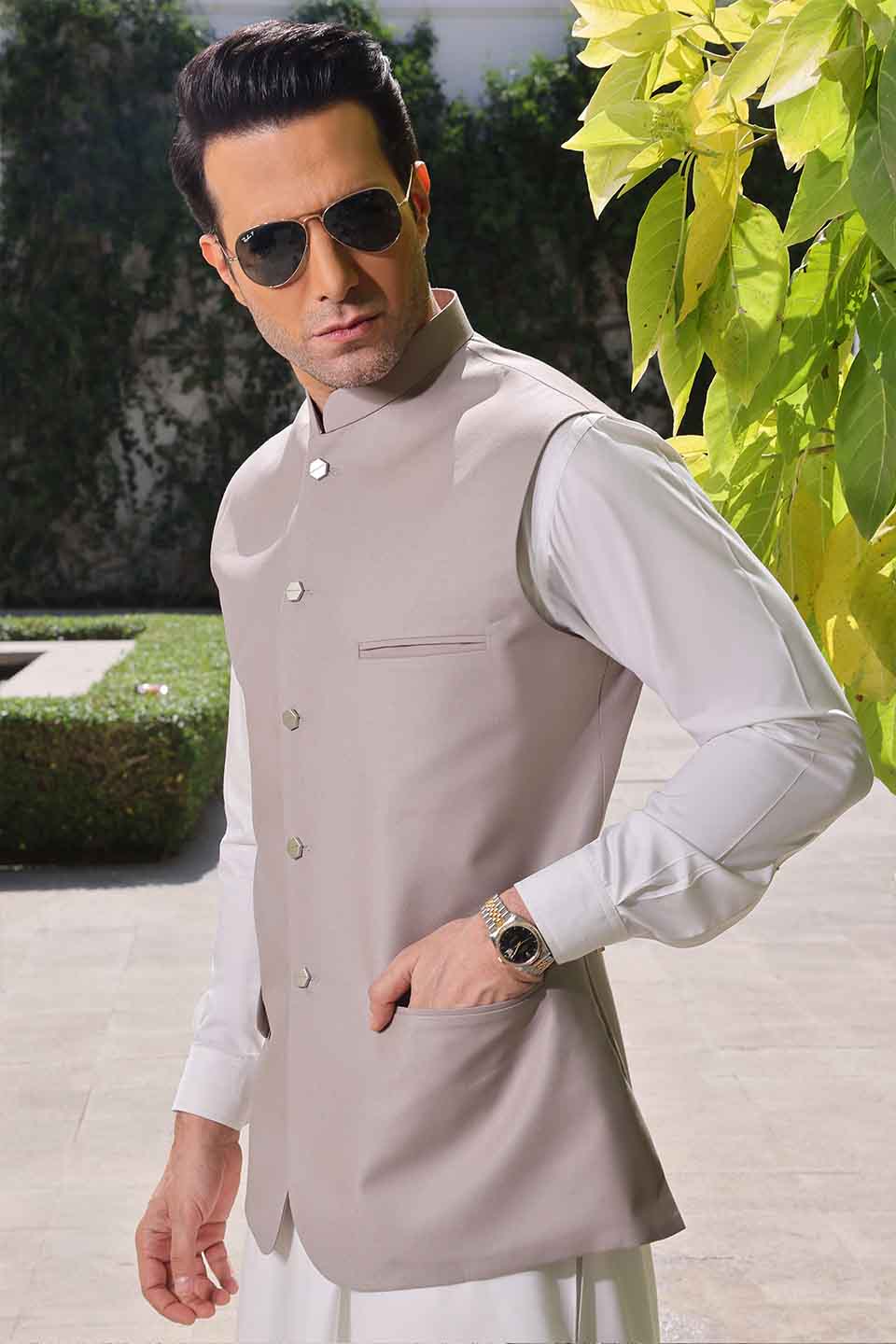 WAIST COAT BISQUE FZ-DERMU