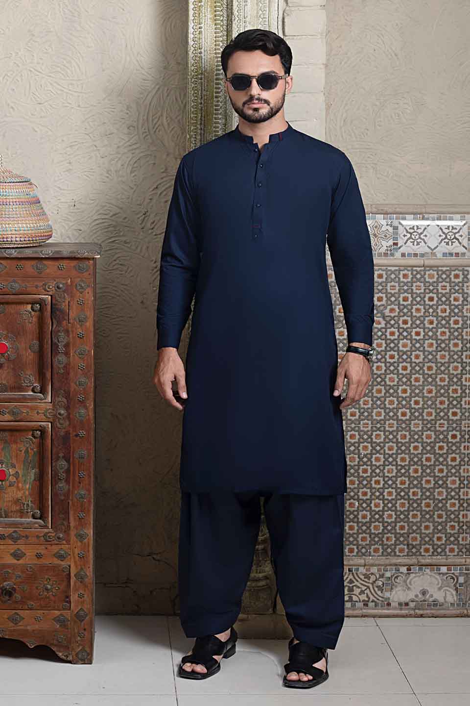 Shalwar Kameez 24834 N.BLUE