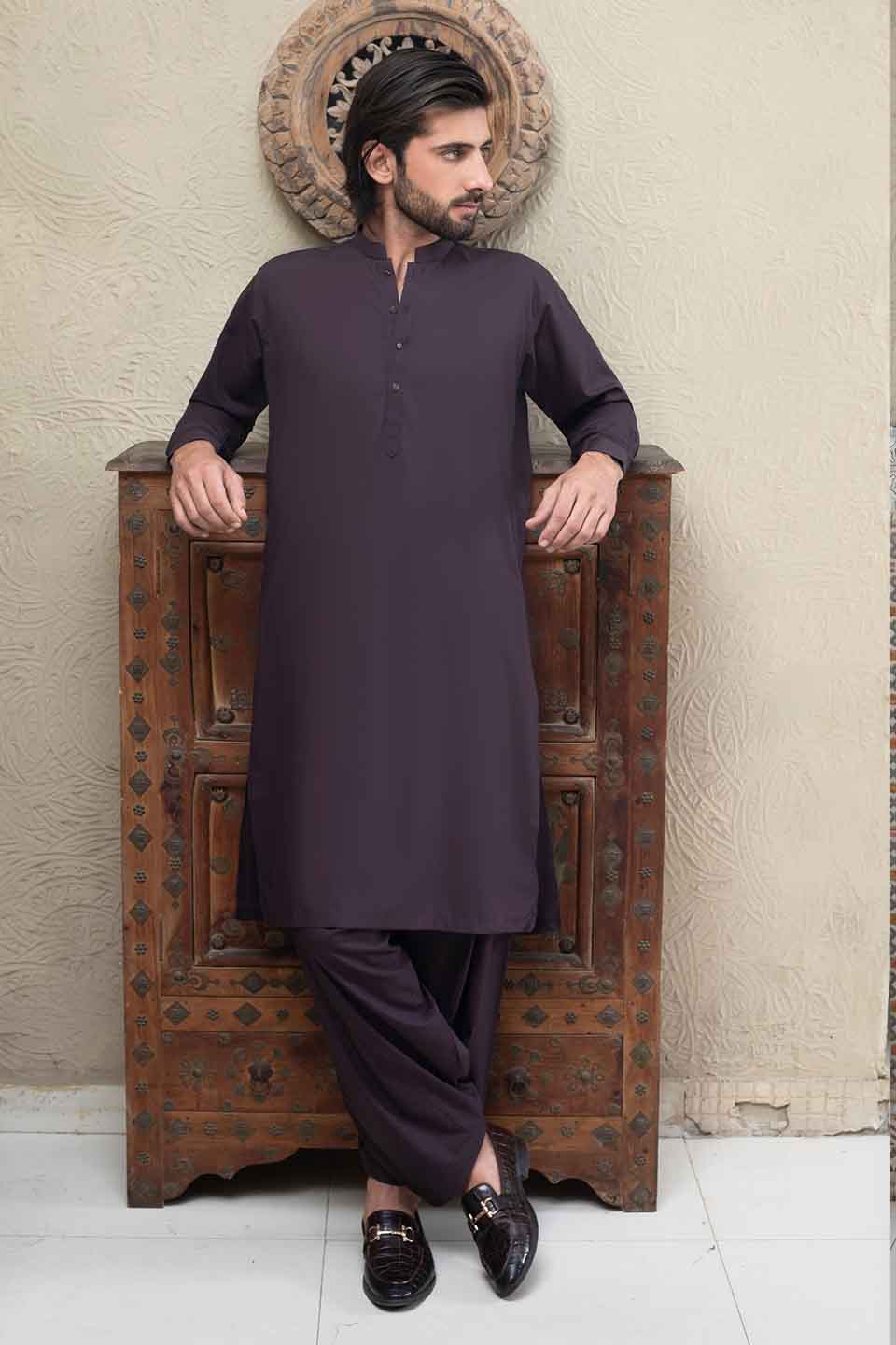 Shalwar Kameez 24838 REDWINE
