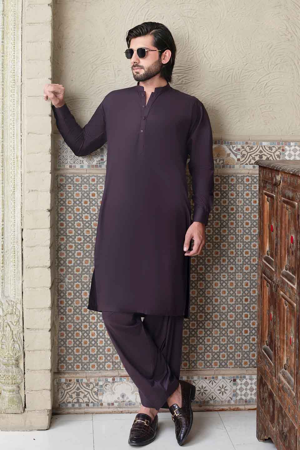Shalwar Kameez 24838 REDWINE