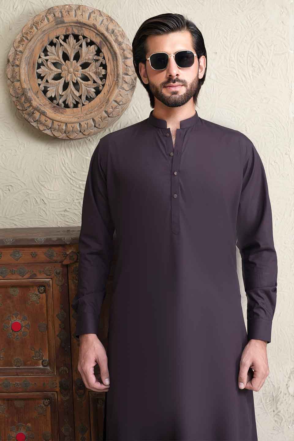 Shalwar Kameez 24838 REDWINE