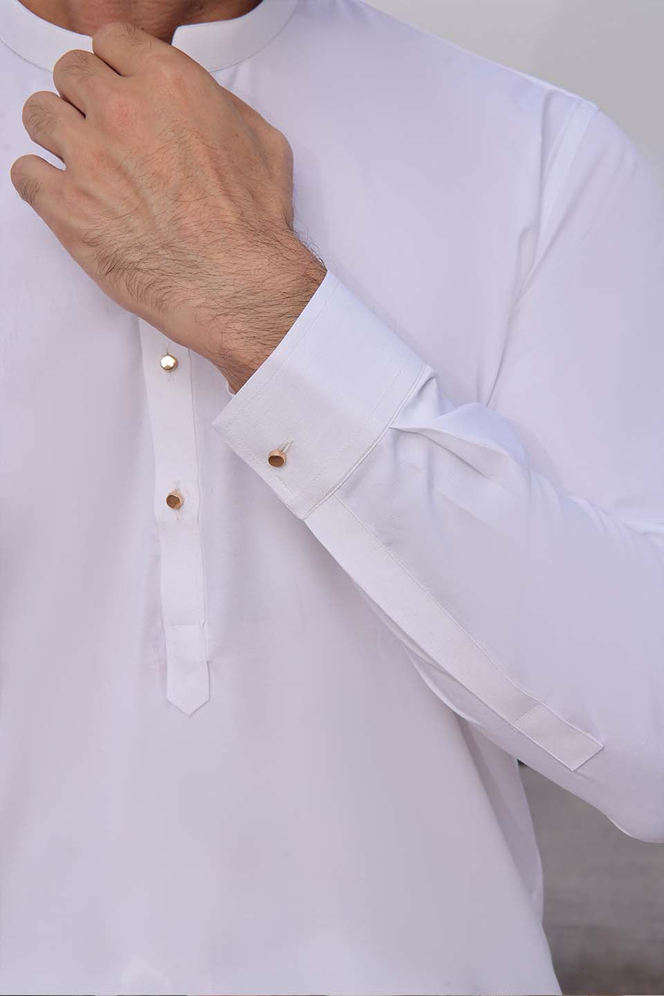 Kurta Pyjama with Prince Coat Combine Set