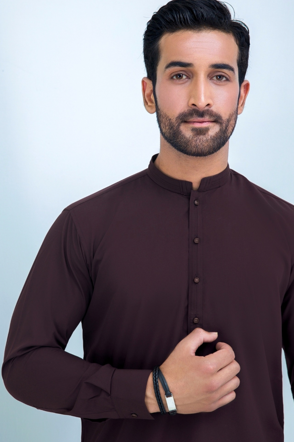 WASH N WEAR FABRIC SHALWAR QAMEEZ 24851 MAROON