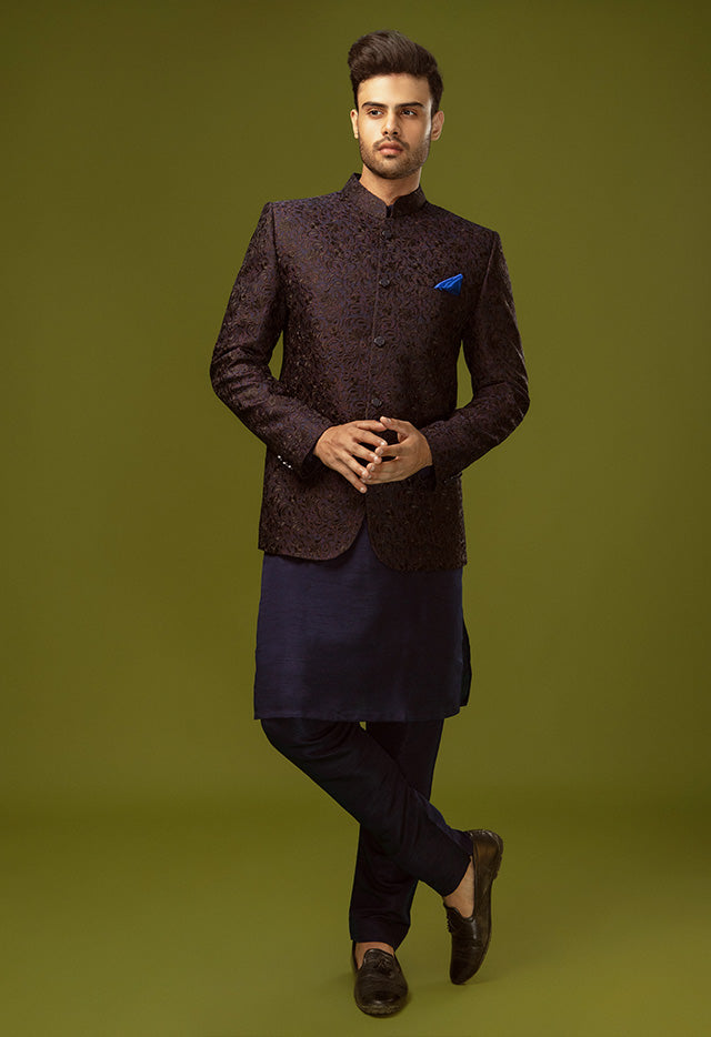 JAMAWAR FABRIC PRINCE COAT