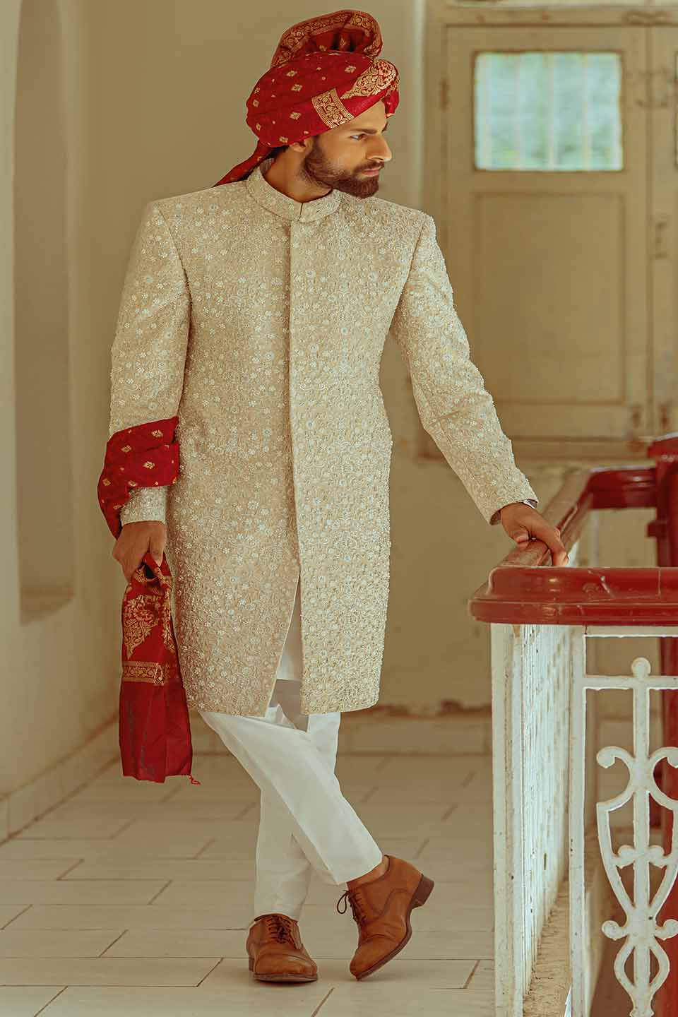 Maazjee Sherwani -22-D