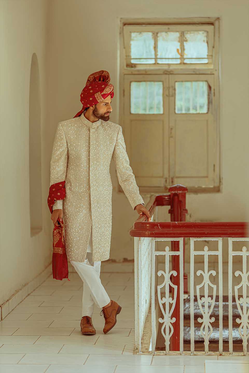 Maazjee Sherwani -22-D