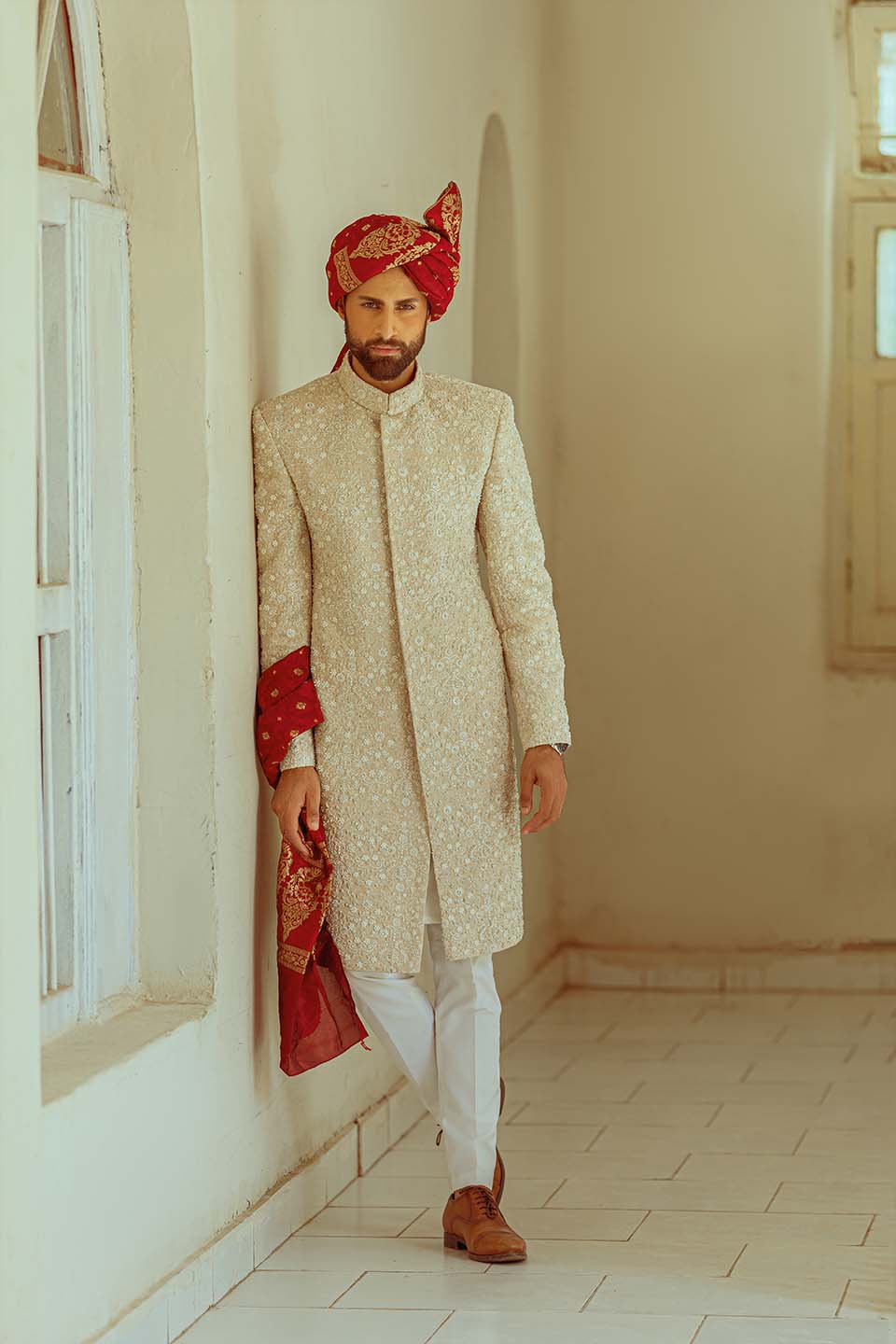 Maazjee Sherwani -22-D