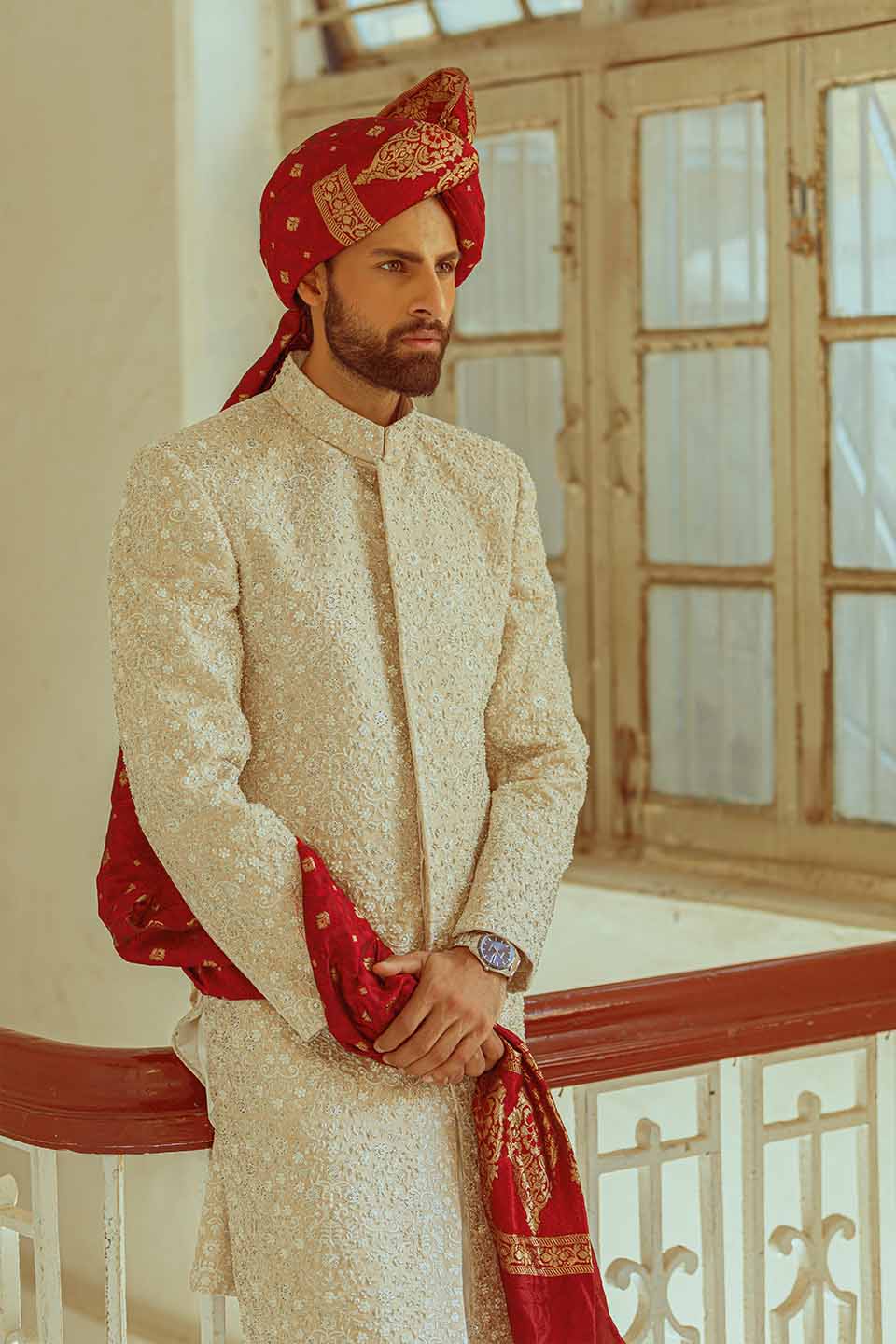 Maazjee Sherwani -22-D