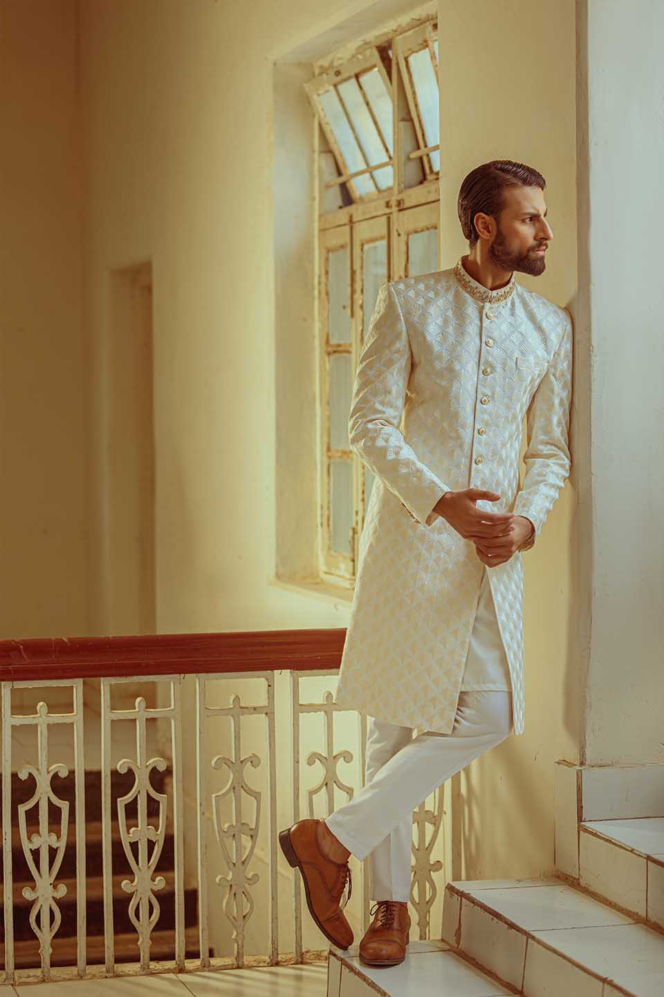 Maazjee Sherwani -22-E