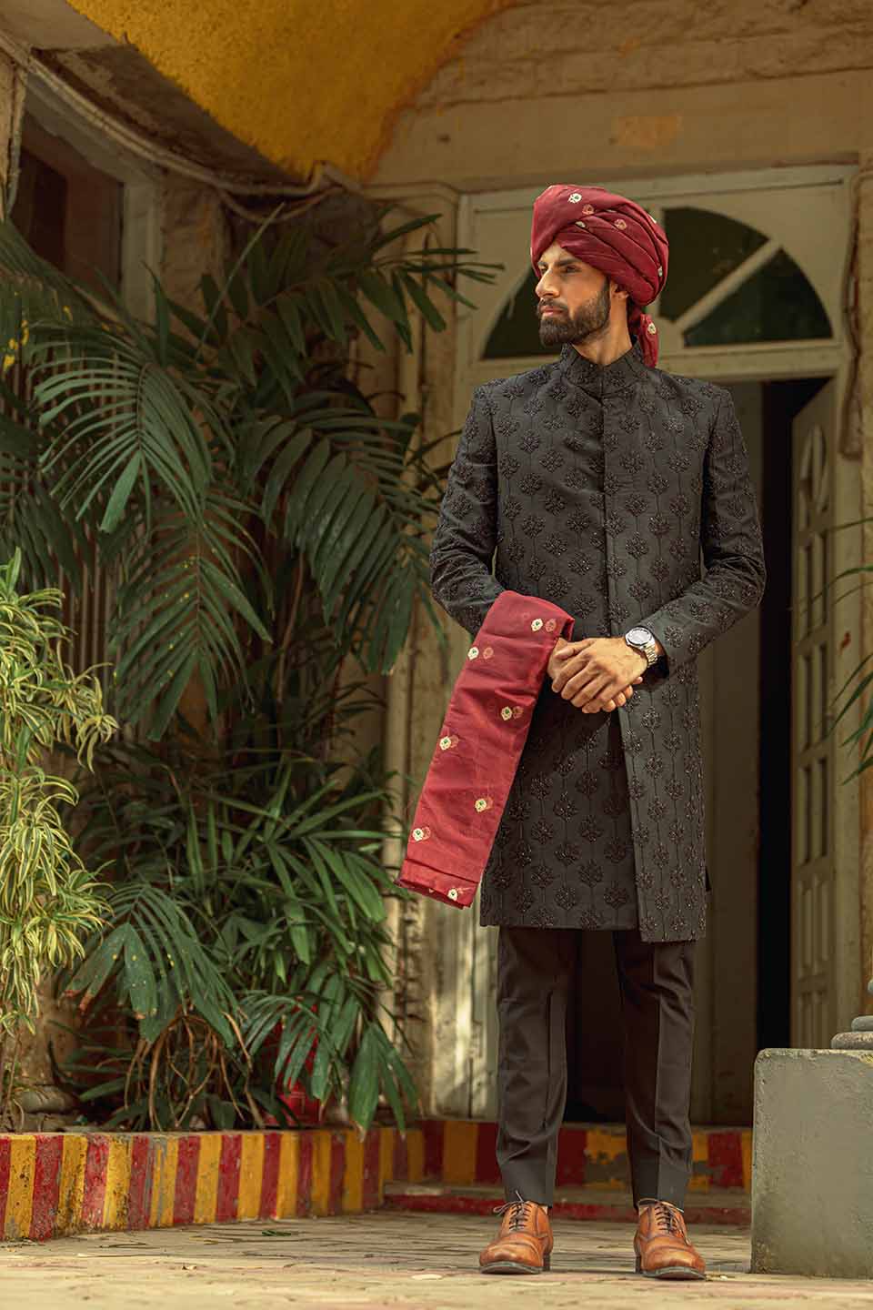 Maazjee Sherwani -22-G