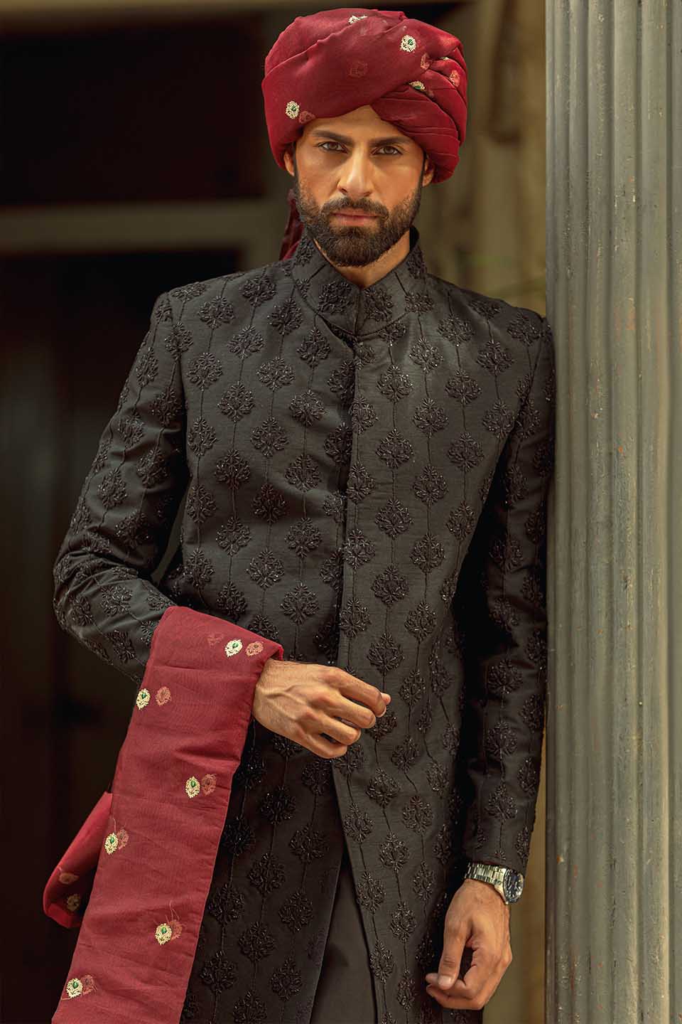 Maazjee Sherwani -22-G