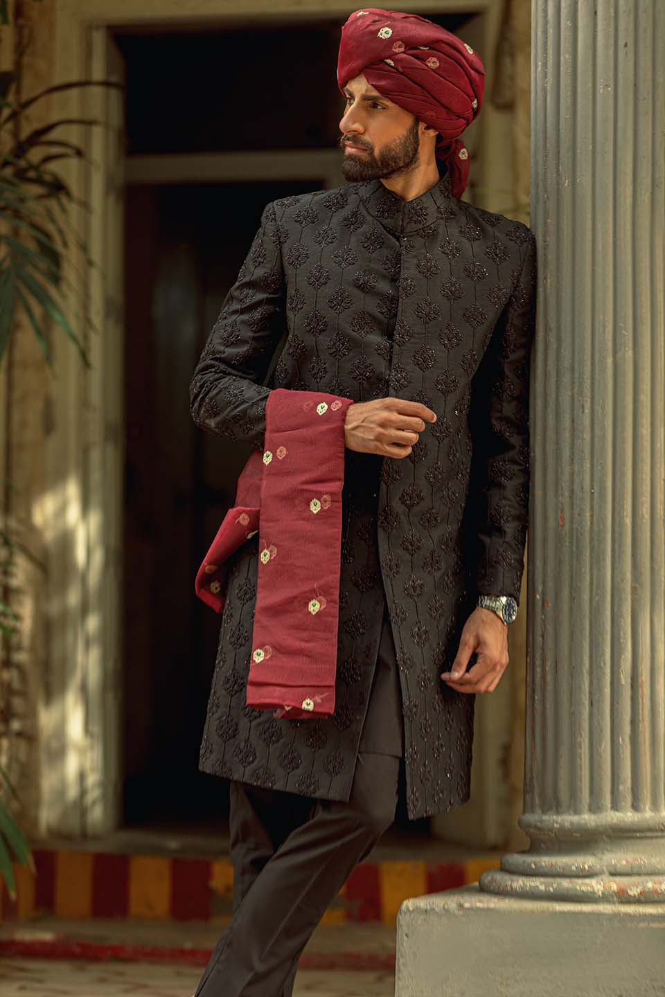 Maazjee Sherwani -22-G