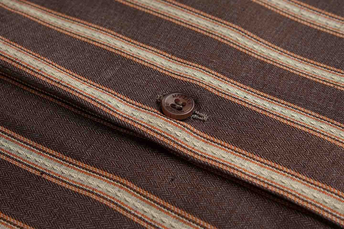 FORMAL SHIRTS UK-22-12(1 ) BROWN LNG