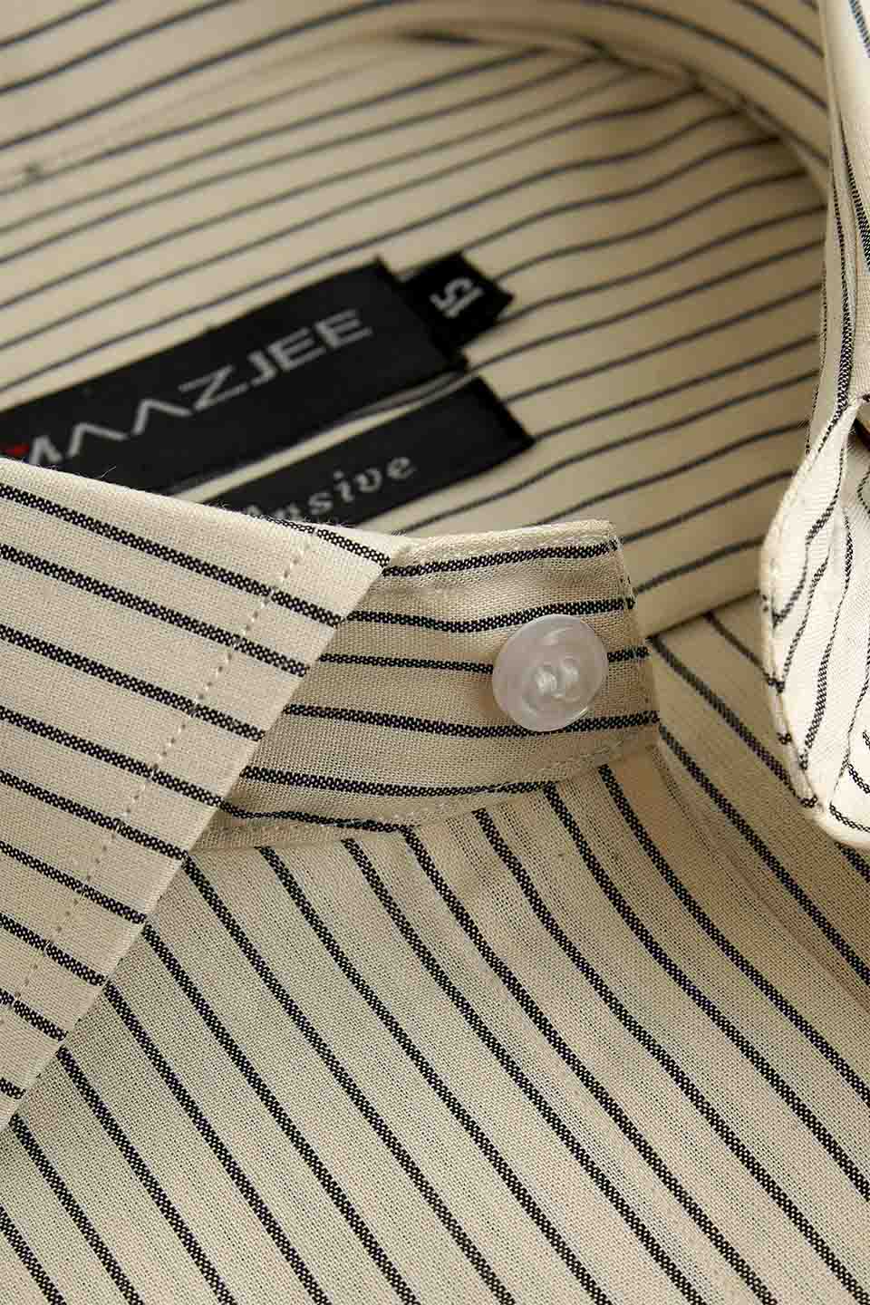 FORMAL SHIRTS UK-22-12(1 ) CREAM LNG