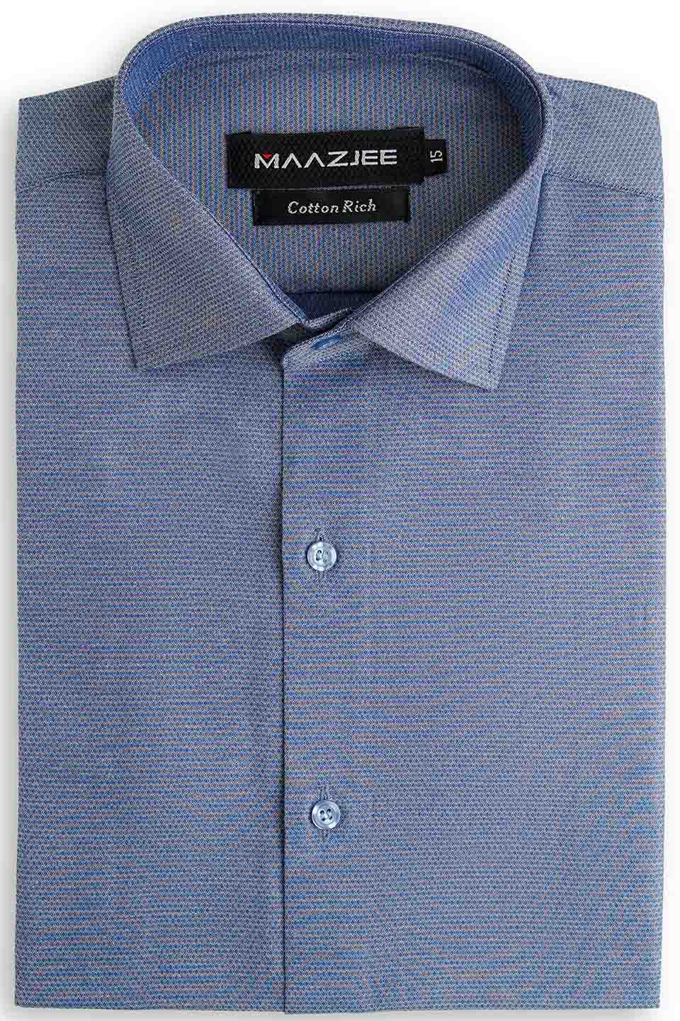 FORMAL SHIRTS UK-22-12 BLUE DOT