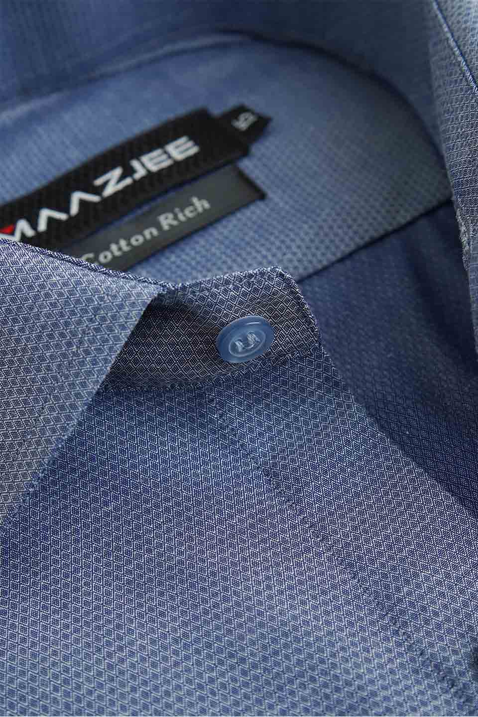 FORMAL SHIRTS UK-22-12 BLUE DOT