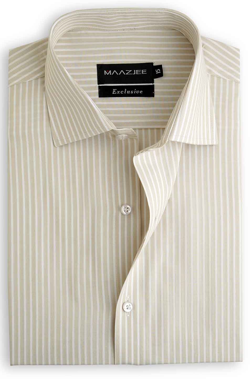 FORMAL SHIRTS FWN/WHT LNG UK-22-12(1 )